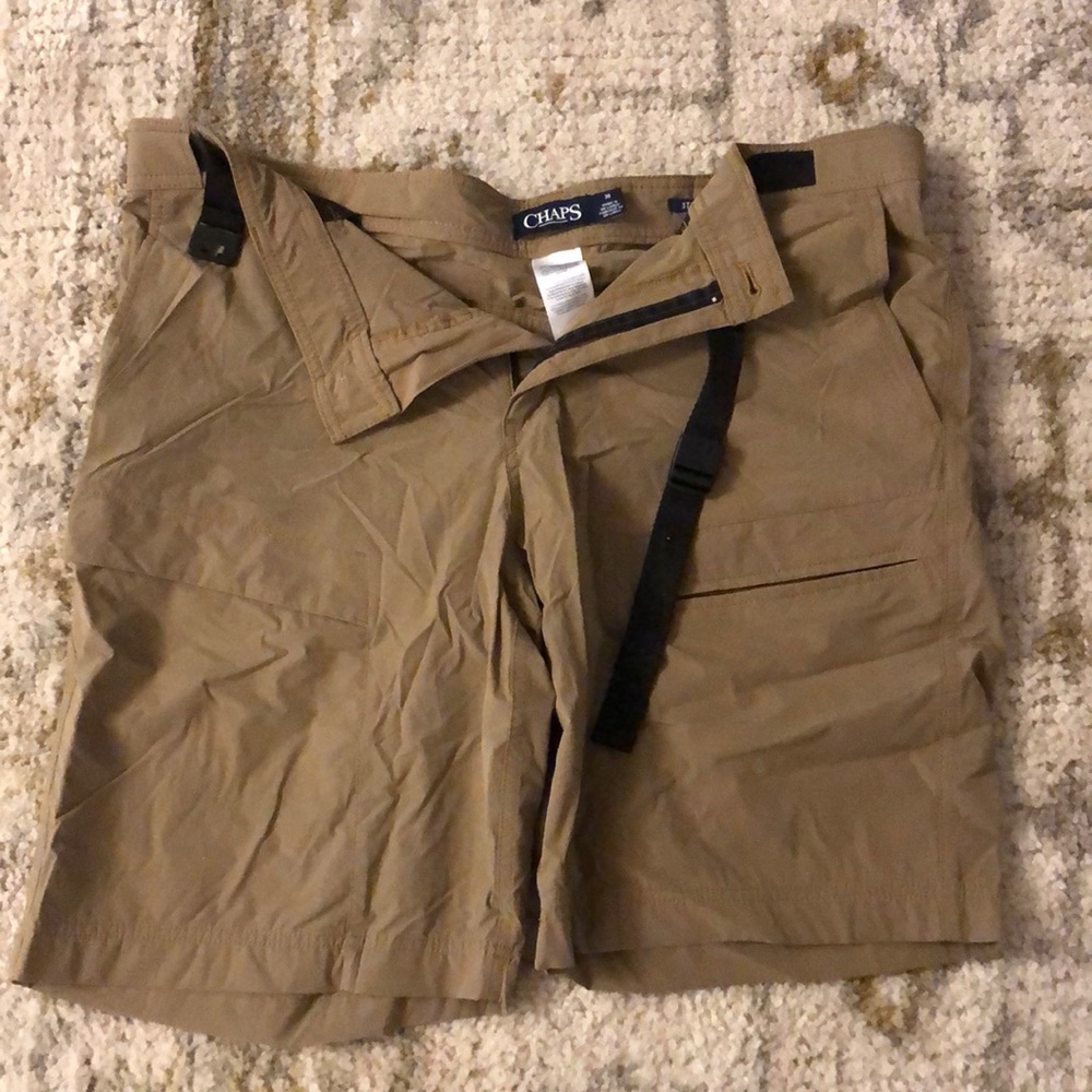 Shorts, Chaps … athletic, built in belt